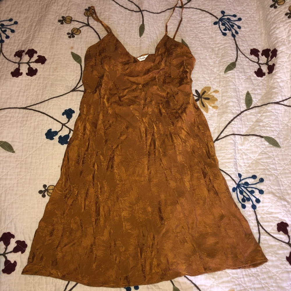 vintage silk slip dress